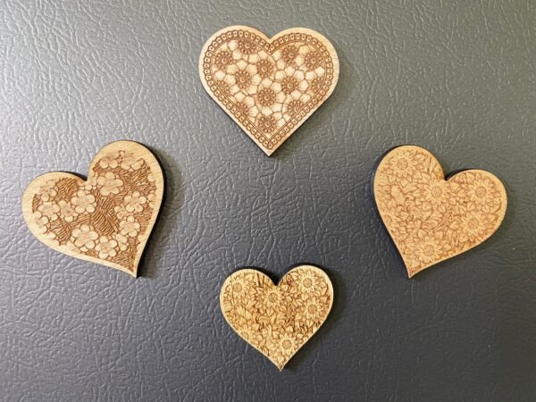 heart shaped magnets