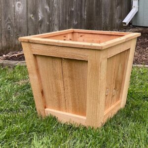 Enhance your Garden Cedar wood planters