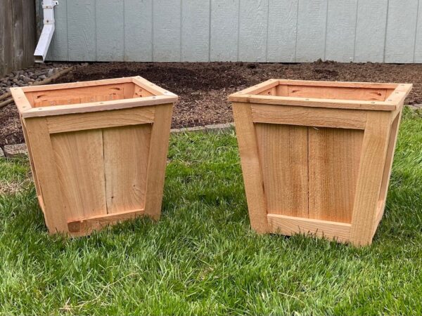 Cedar Wood Planters Enhance Your Garden