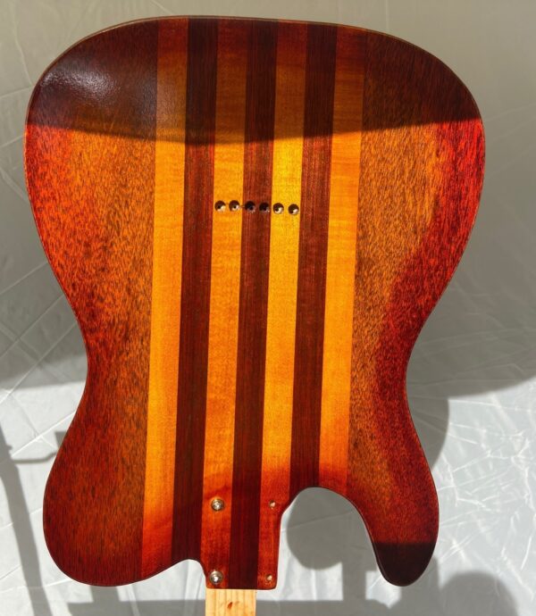 Wood + clamps Curing Nitrocellulose Lacquer Cascade Mountain Woodworking