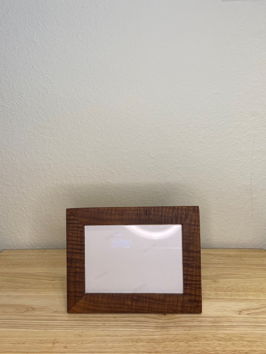 Handcrafted Hardwood Picture Frames Roasted Curly Maple