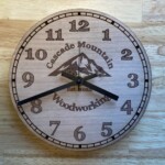Custom Engraved Clock
