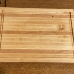 Maple with Cherry Stripes.