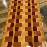 End-grain prep board.