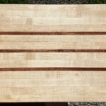 Maple with Sapele Stripes