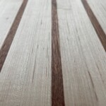 Sapele Stripes Wood grain close up