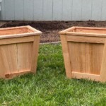 Cedar Wood Planters Enhance Your Garden