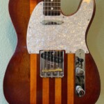 Close up of guitar body NitroLacquerCloseup