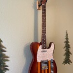 Full guitar, angled view Custom guitar