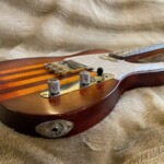 Thin vintage nitro lacquer finish.