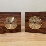 Zebrawood Clocks - Sold Separately